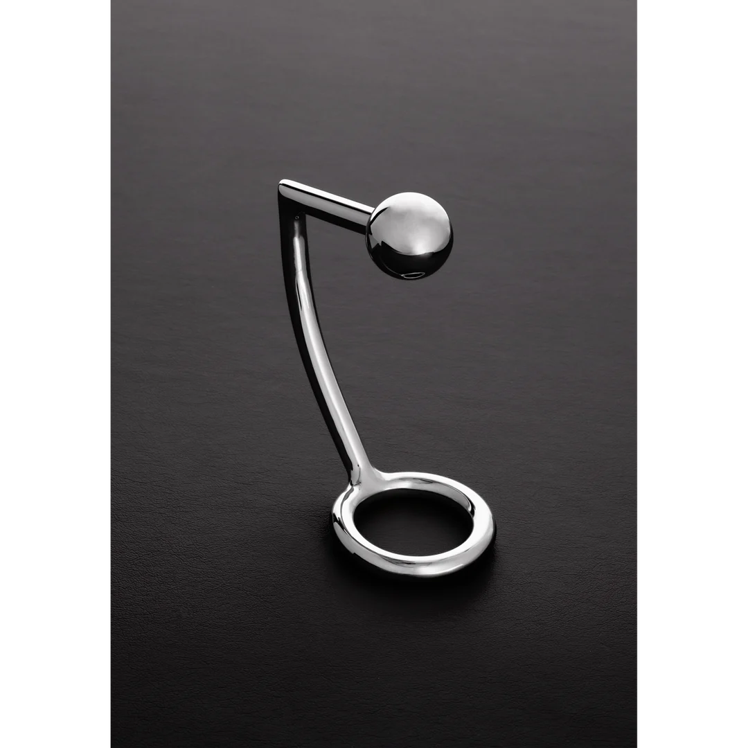 Anillo para el pene sin vibración con bola extraíble – Intruder - Imagen 8