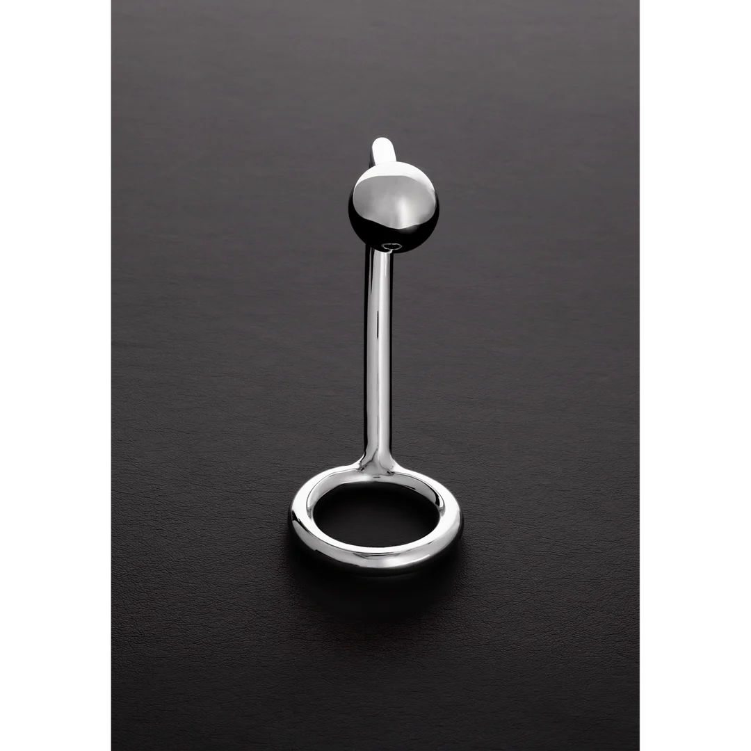 Anillo para el pene sin vibración con bola extraíble – Intruder - Imagen 11