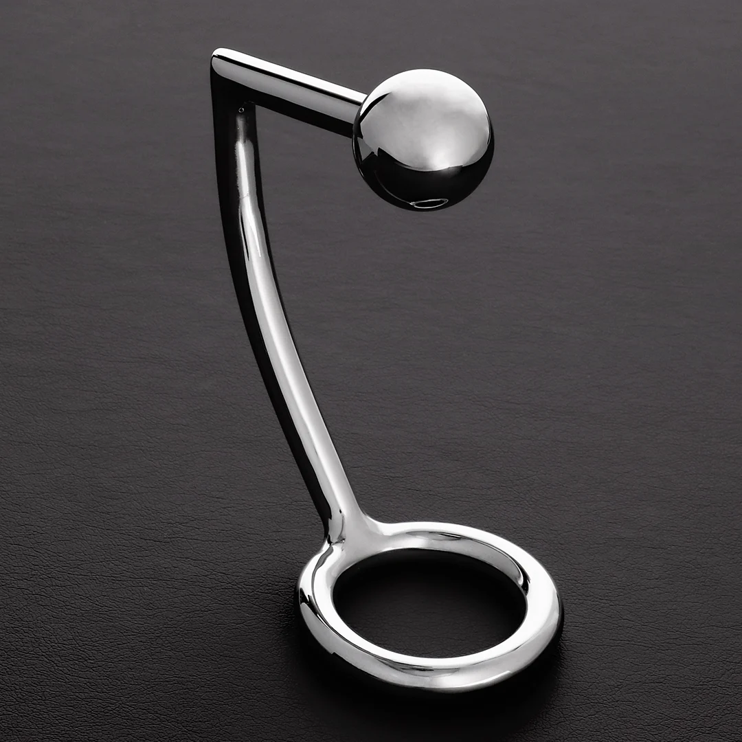 Anillo para el pene sin vibración con bola extraíble – Intruder - Imagen 16