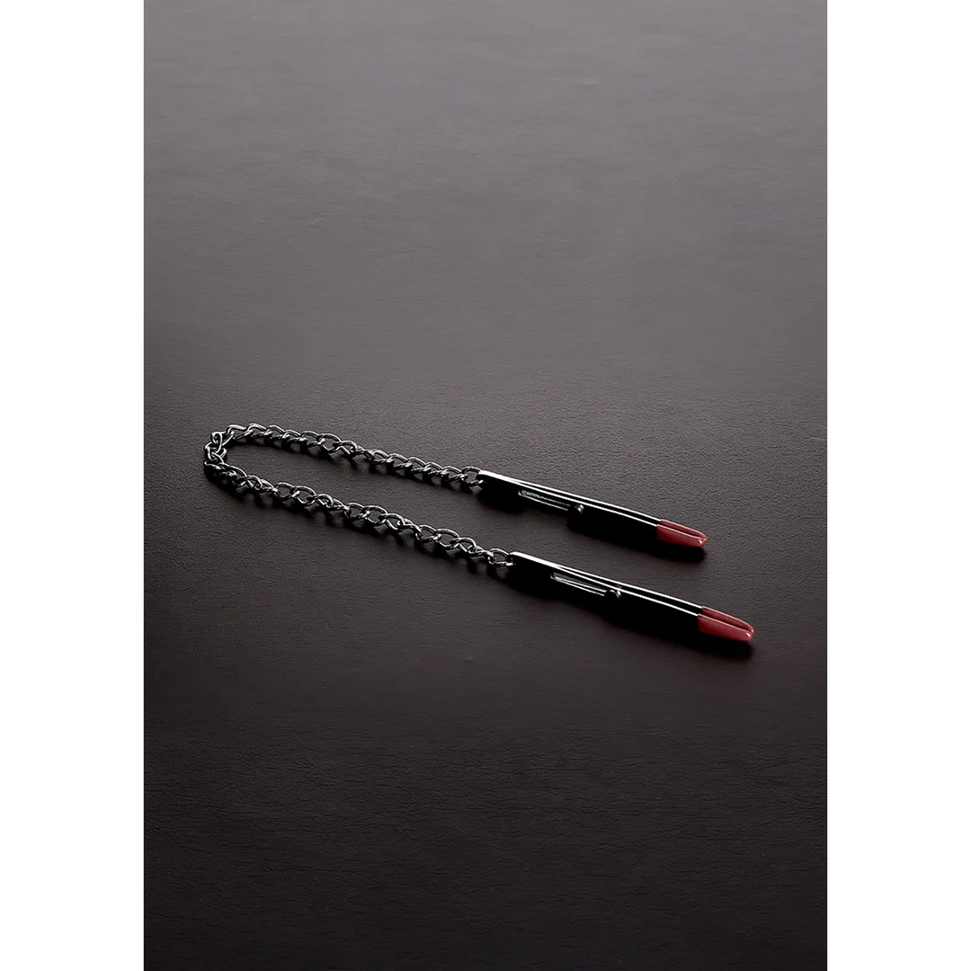 Pinzas BDSM para pezones con presión ajustable – Deluxe Forceps Clamp - Imagen 2