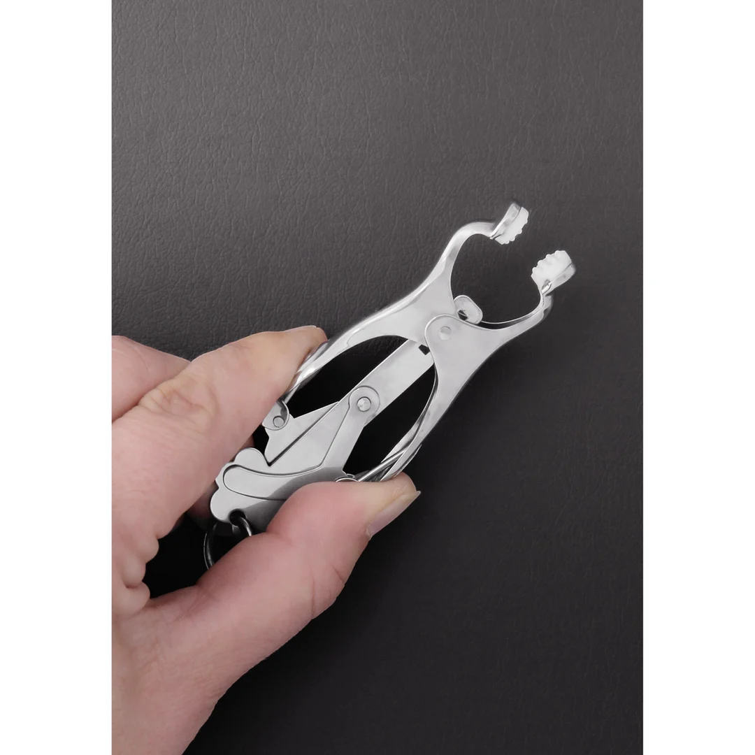 Pinzas para pezones Steel by Shots Squeezer Teaser Clover - Imagen 2