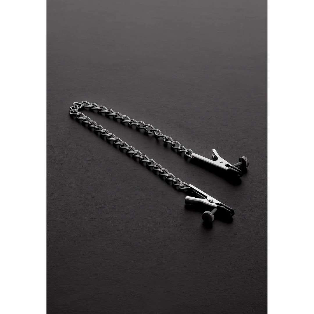 Pinzas para pezones regulables Steel by Shots Aligator - Imagen 3