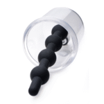 Cilindro Rosebud con cuatro bolas anales de silicona - Imagen 2