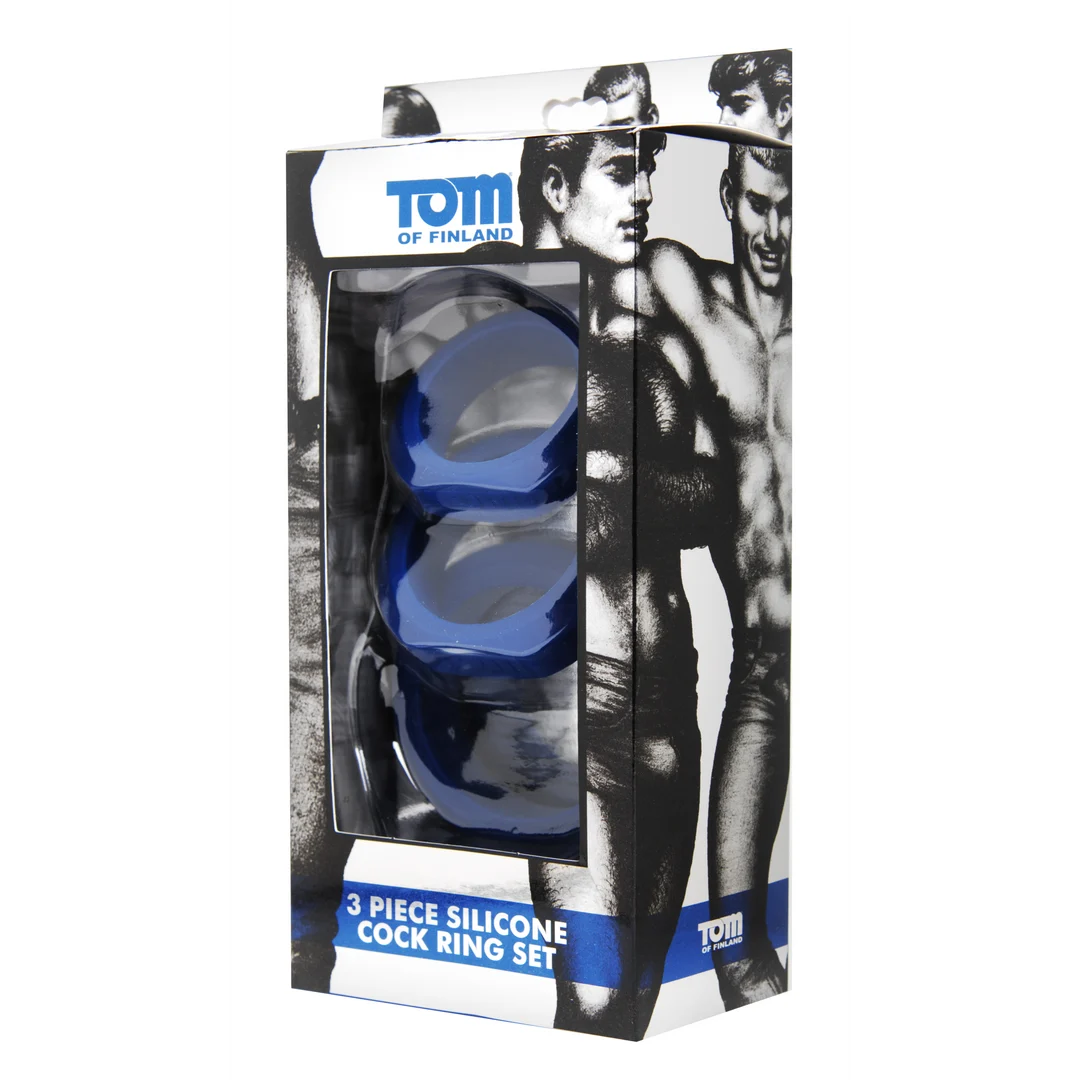Set de 3 anillos para el pene de XR Brands - Imagen 1