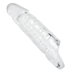 Funda transparente realista para pene - Imagen 2