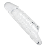 Funda transparente realista para pene - Imagen 3