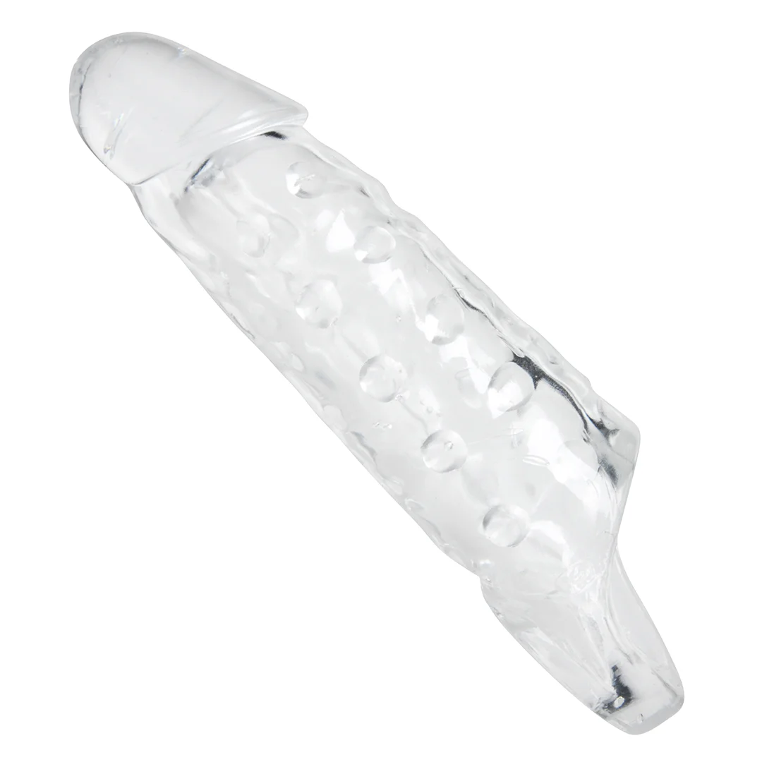 Funda transparente realista para pene - Imagen 3