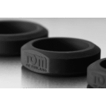 Set de anillos para el pene de silicona XR Brands, 3 tallas - Imagen 4
