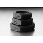 Set de anillos para el pene de silicona XR Brands, 3 tallas - Imagen 5