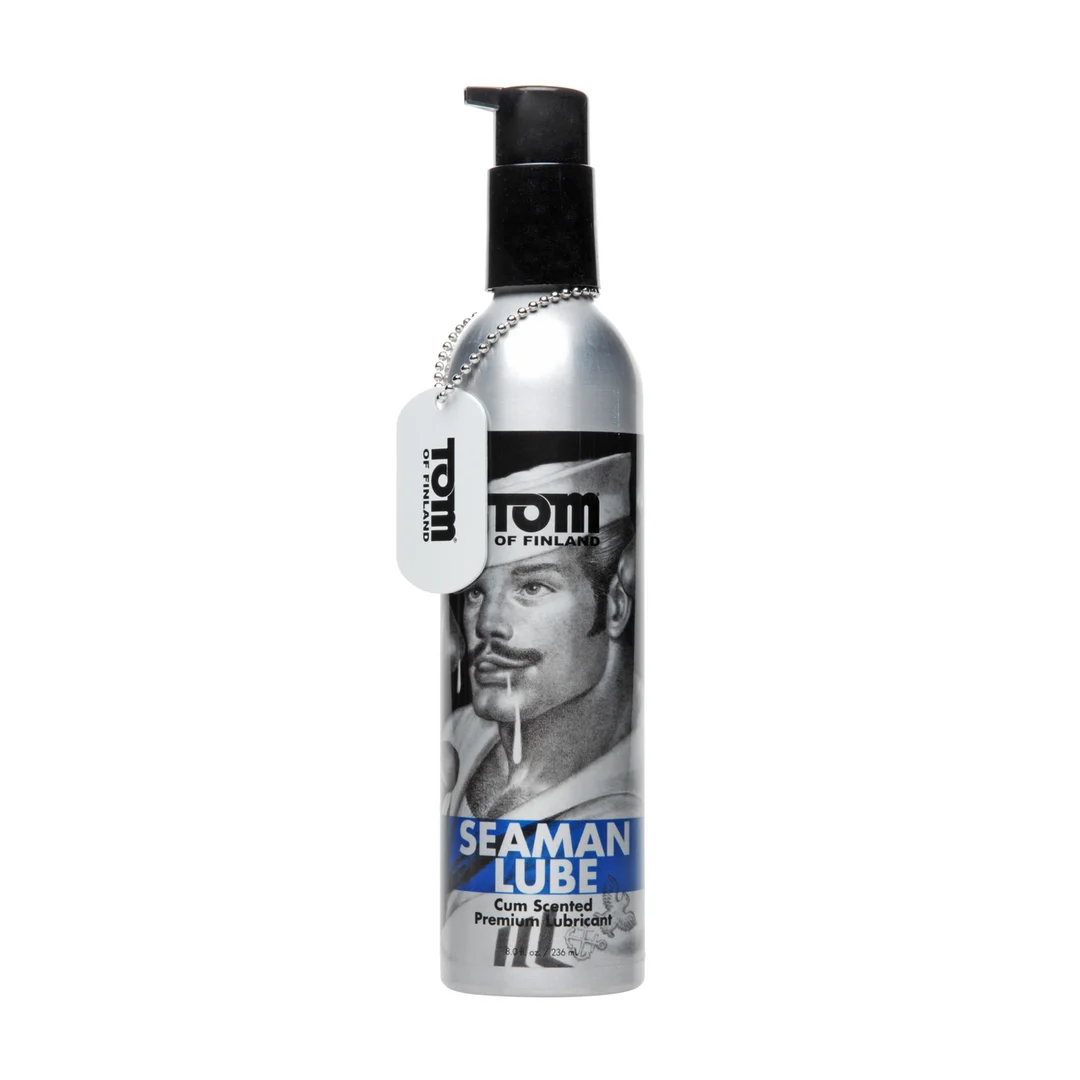Lubricante de base acuosa con aspecto de semen, muy deslizante para la masturbación y la penetración, sin perfume, 236 ml, Tom of Finland - Imagen 2