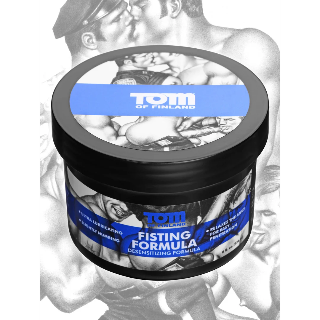 Lubricante para fisting, crema muy lubricante con efecto ligeramente anestésico, sin perfume y sin sabor, 236 ml, XR Brands - Imagen 1