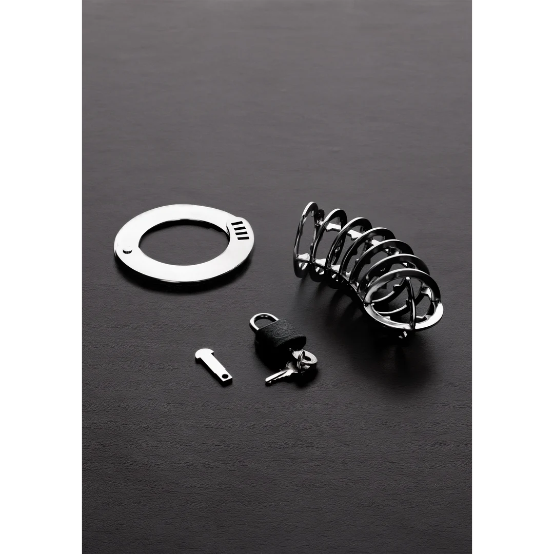 Steel by Shots The Spiked Chastity Cage - Imagen 1