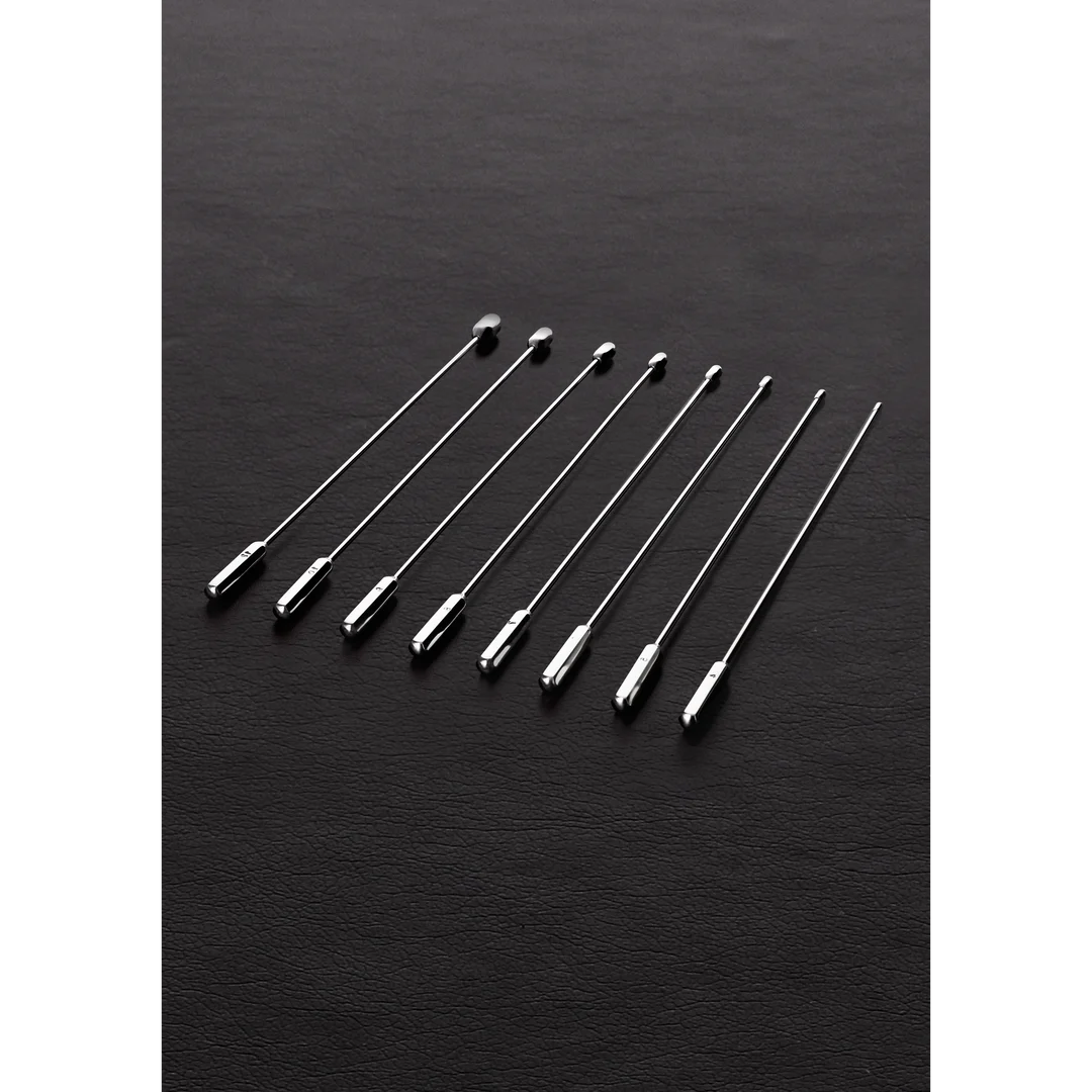 Dilatadores uretrales Rosebud de acero de Steel by Shots, 8 unidades - Imagen 3