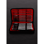 Set de dilatadores de acero inoxidable Steel by Shots, 14 unidades