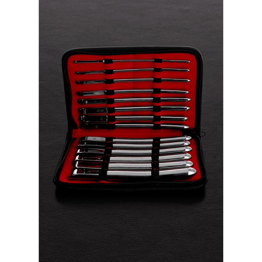Set de dilatadores de acero inoxidable Steel by Shots, 14 unidades - Imagen 1