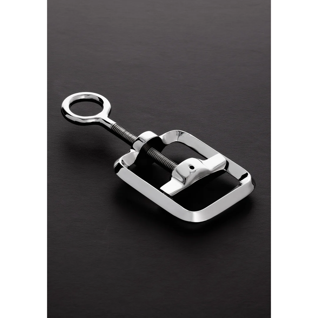 Anillo para estirar los testículos con mecanismo de tornillo – Aplastador de testículos - Imagen 3