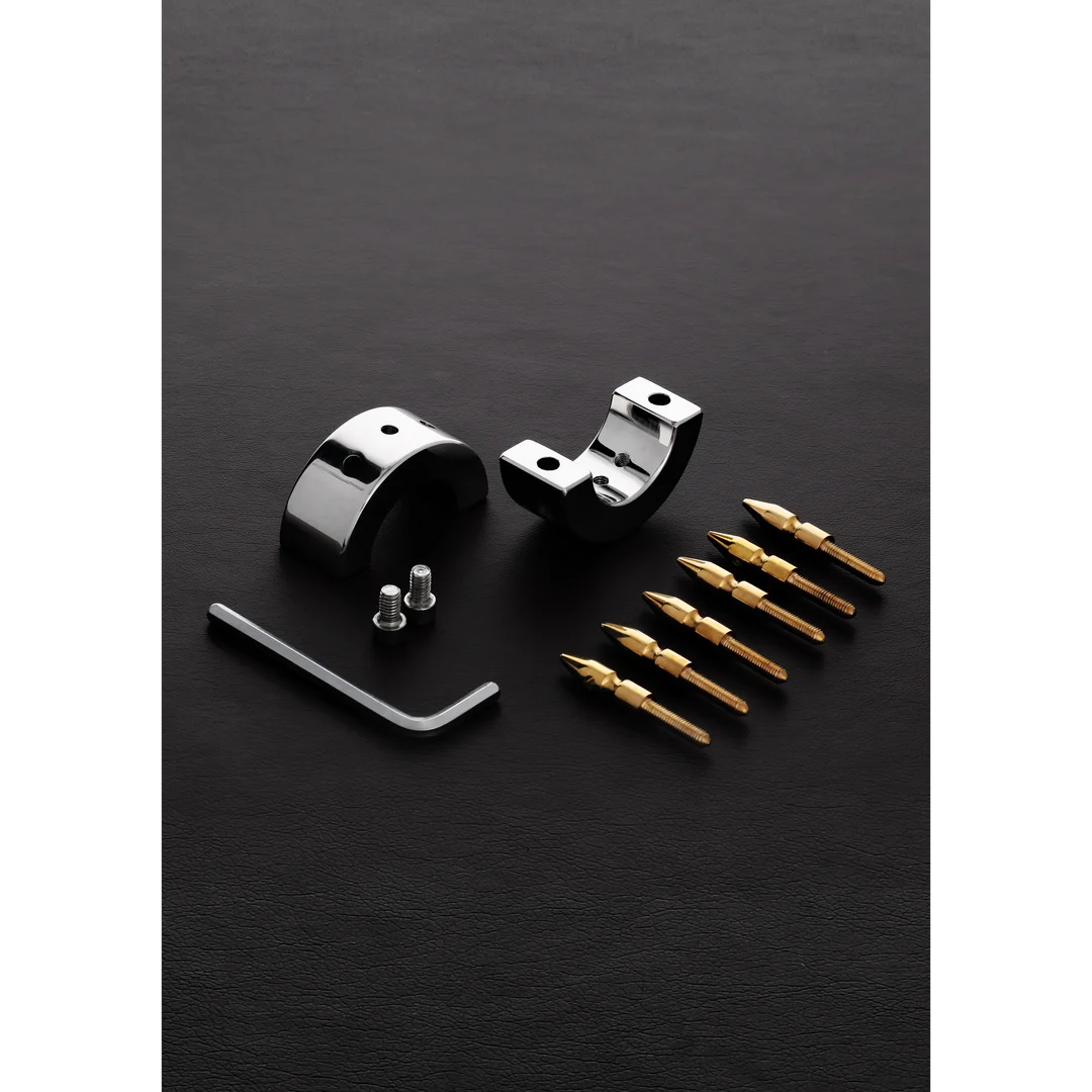 Anillo para estirar el escroto con púas ajustables – Spikes - Imagen 3