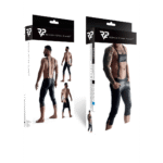 Conjunto fetish de efecto mojado y detalles metálicos para hombre – Regnes Fetish Planet - Imagen 7