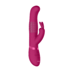 vibrador rabbit – cuentas giratorias y estimulación doble – negro (Izara) VIVE by Shots - Imagen 10