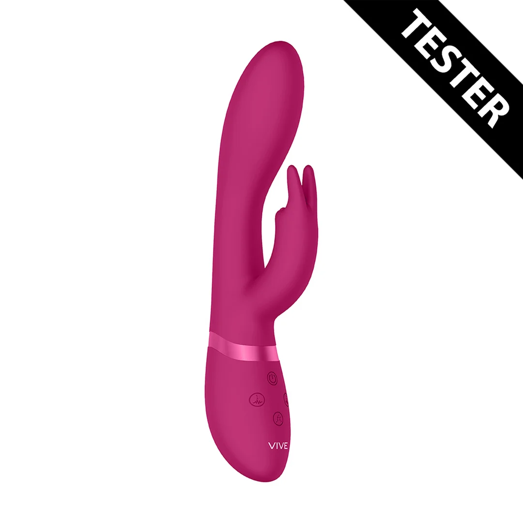 Vibrador tipo conejo, 10 modos para el punto G y el clítoris, recargable y resistente al agua, VIVE by Shots, rosa VIVE by Shots - Imagen 13