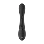 Vibrador rabbit con punta de ondas pulsantes para el punto G y vibrador para el clítoris, negro, VIVE by Shots - Imagen 11