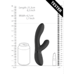 Vibrador rabbit con estimulación pulsante para el clítoris y 10 funciones, VIVE by Shots, rosa, VIVE by Shots - Imagen 7