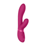 Vibrador rabbit con estimulación pulsante para el clítoris y 10 funciones, VIVE by Shots, rosa, VIVE by Shots - Imagen 15