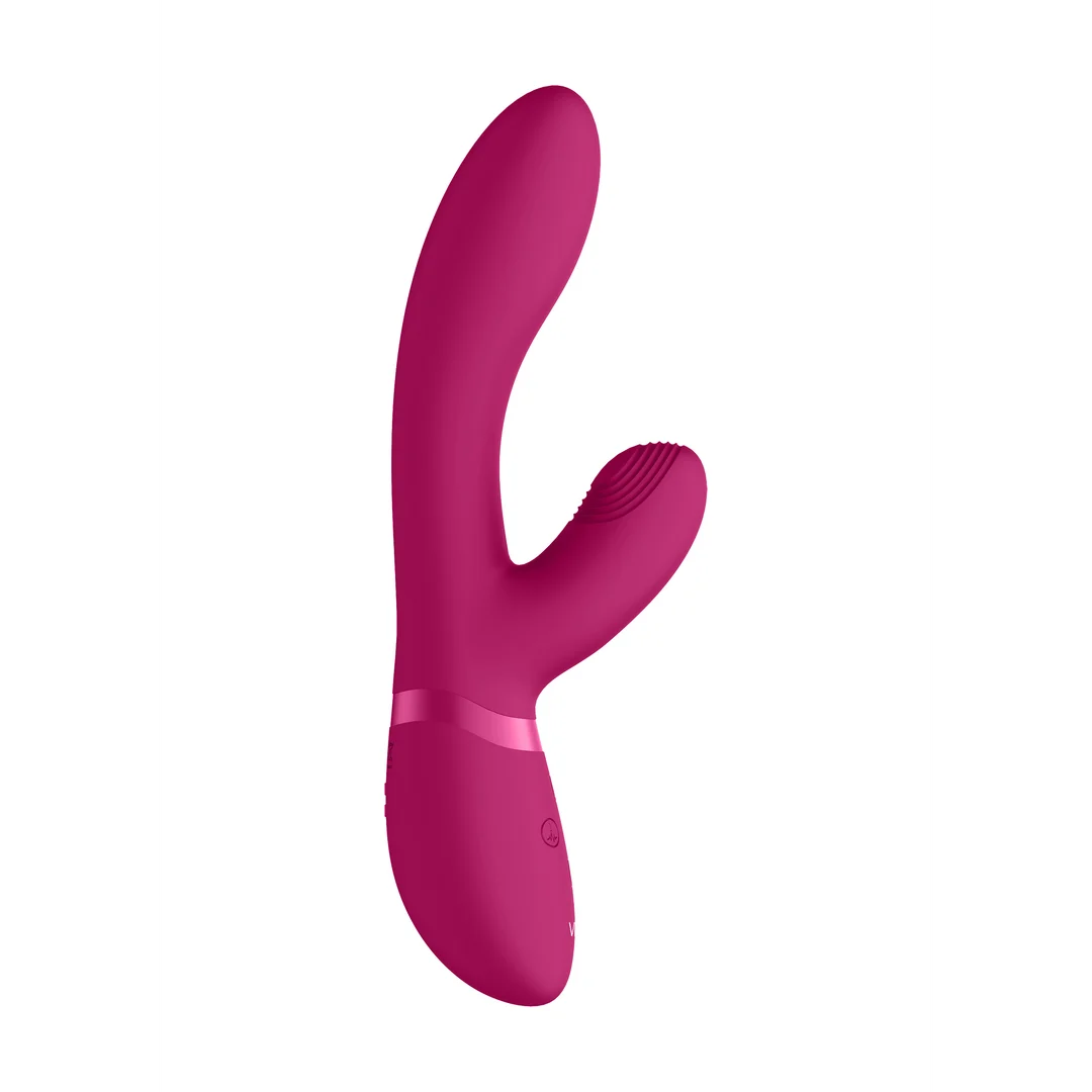 Vibrador rabbit con estimulación pulsante para el clítoris y 10 funciones, VIVE by Shots, rosa, VIVE by Shots - Imagen 17