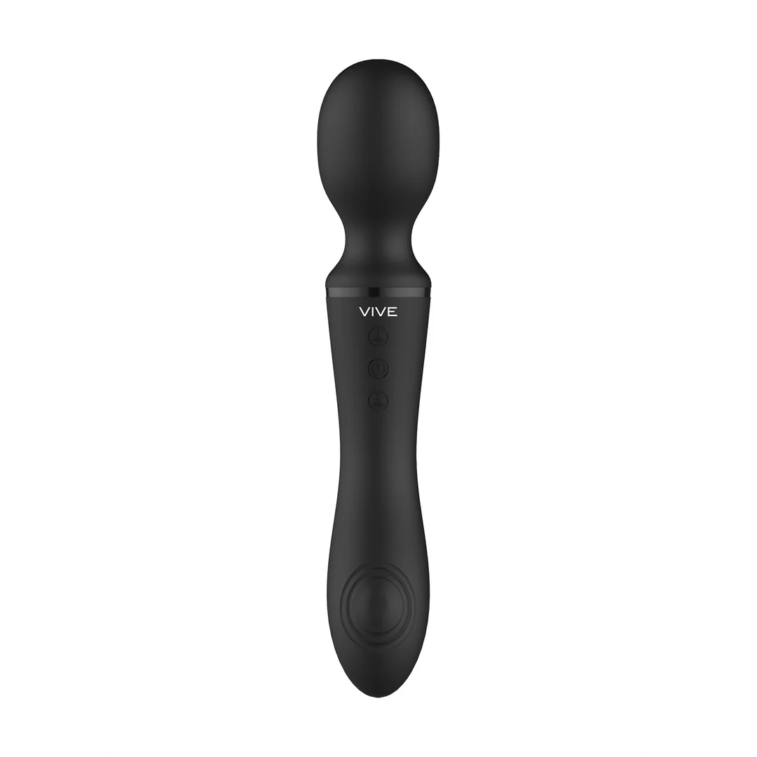 Vibrador wand de doble cara con dos motores y 10+10 modos, VIVE by Shots, morado VIVE by Shots - Imagen 4