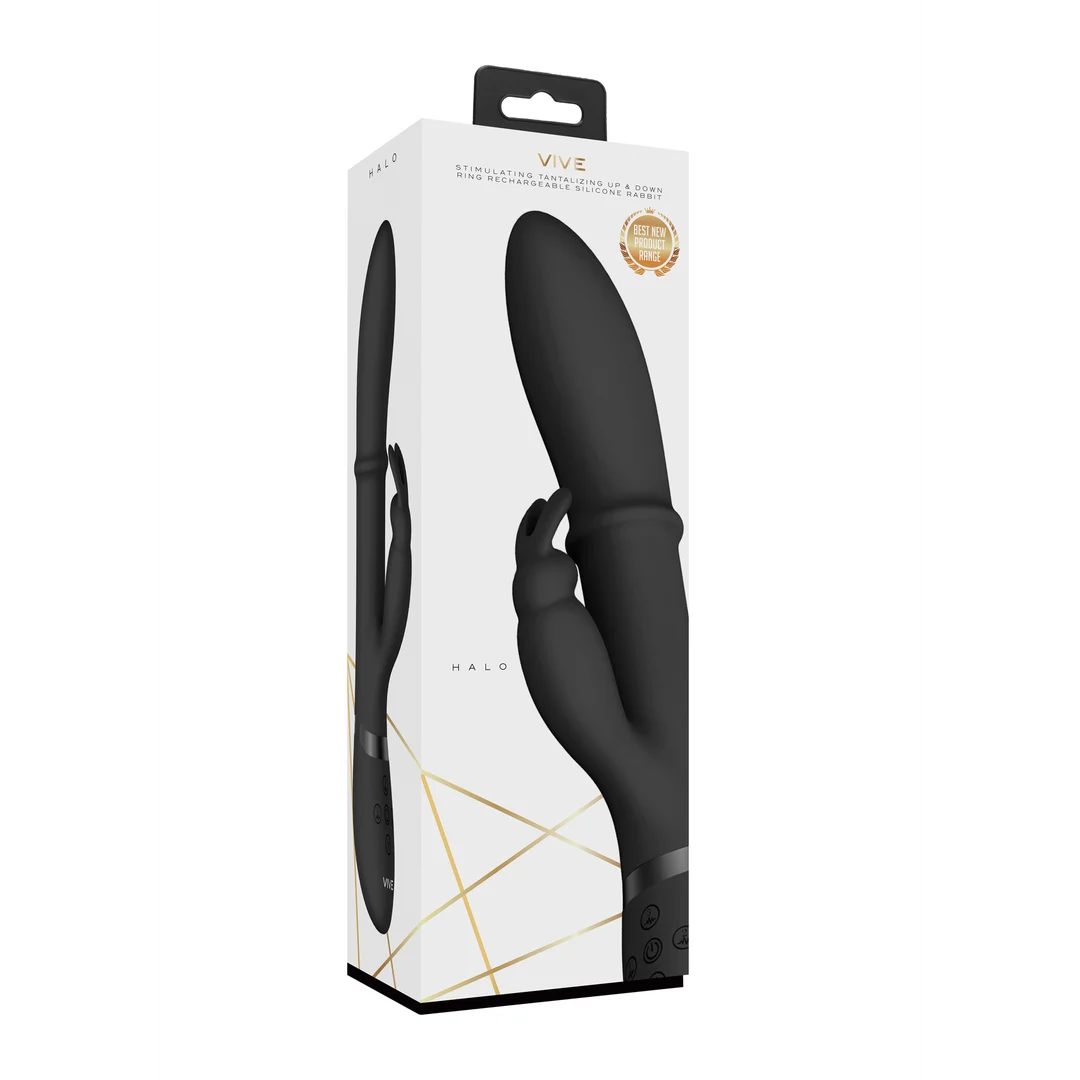 Vibrador para el punto G con anillo integrado – Tester VIVE by Shots - Imagen 1