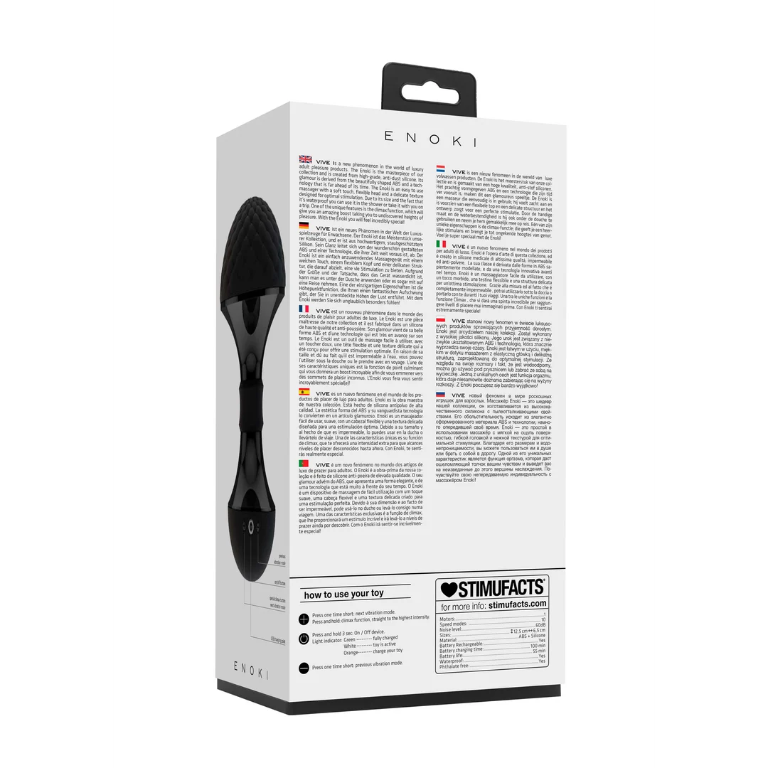 Vibrador de varita con 10 modos – Tester VIVE by Shots - Imagen 2