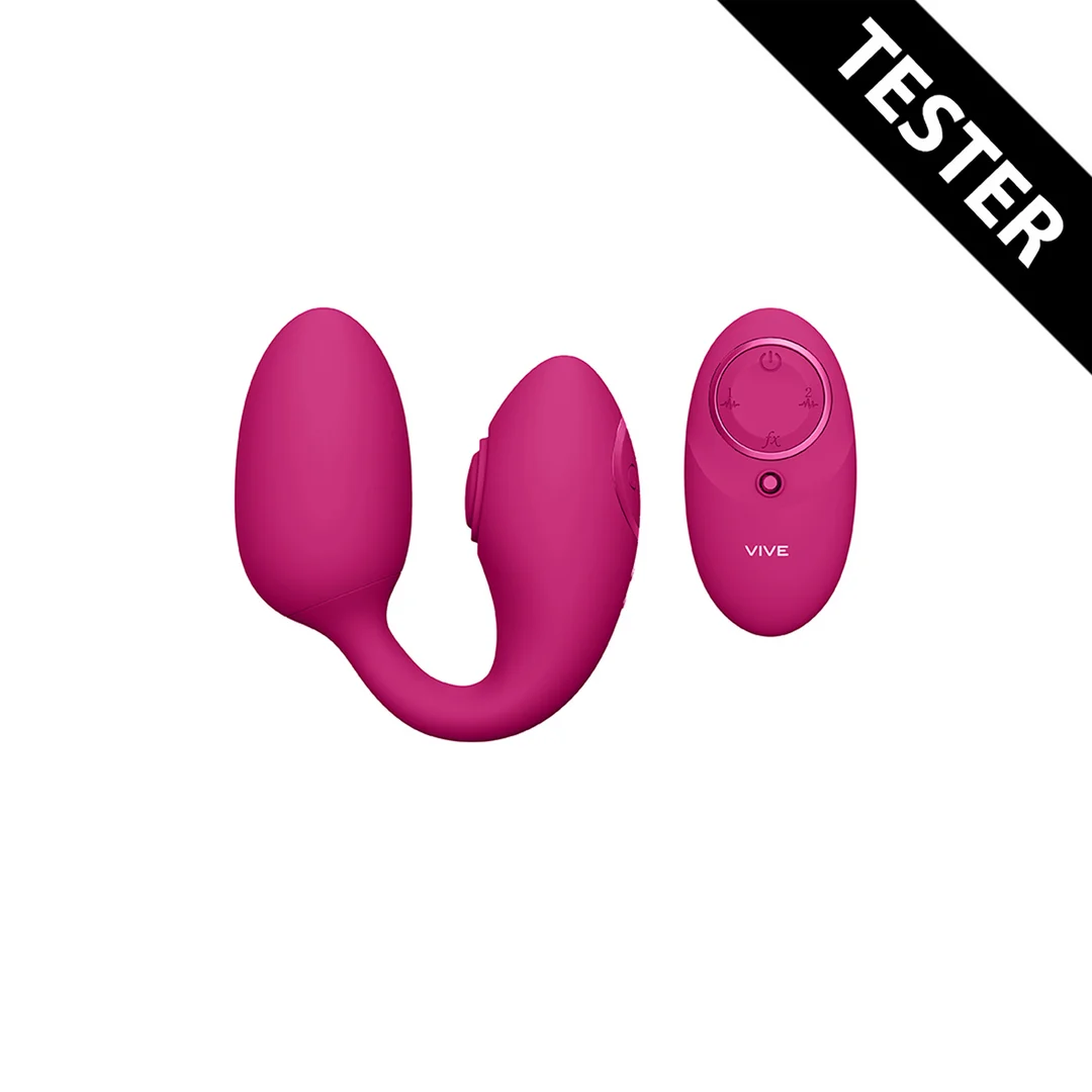 Huevo vibrador con estimulación dual, 2 huevos y 10 × 10 modos – VIVE Rosa VIVE by Shots - Imagen 13