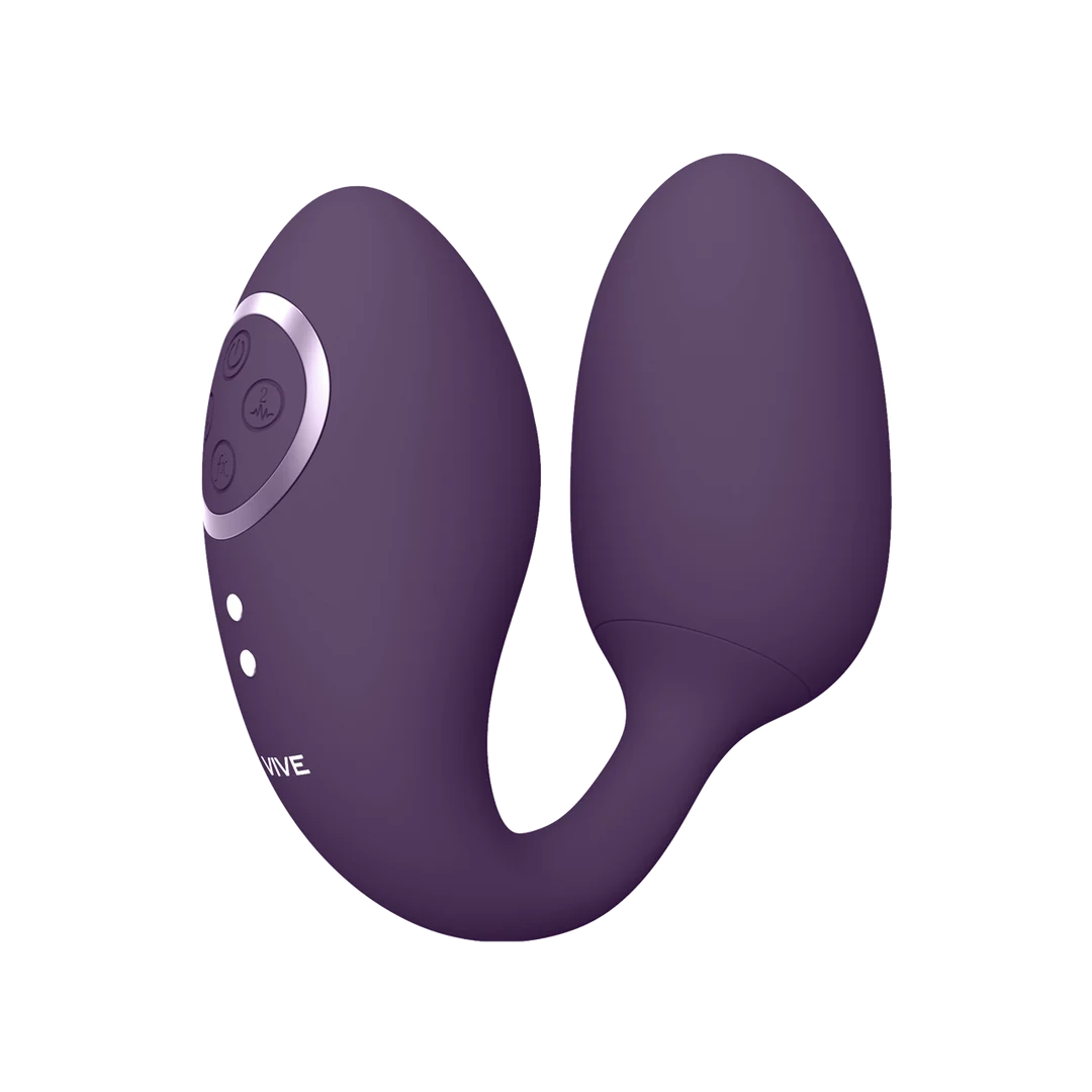 Huevo vibrador con estimulación dual, 2 huevos y 10 × 10 modos – VIVE Rosa VIVE by Shots - Imagen 9