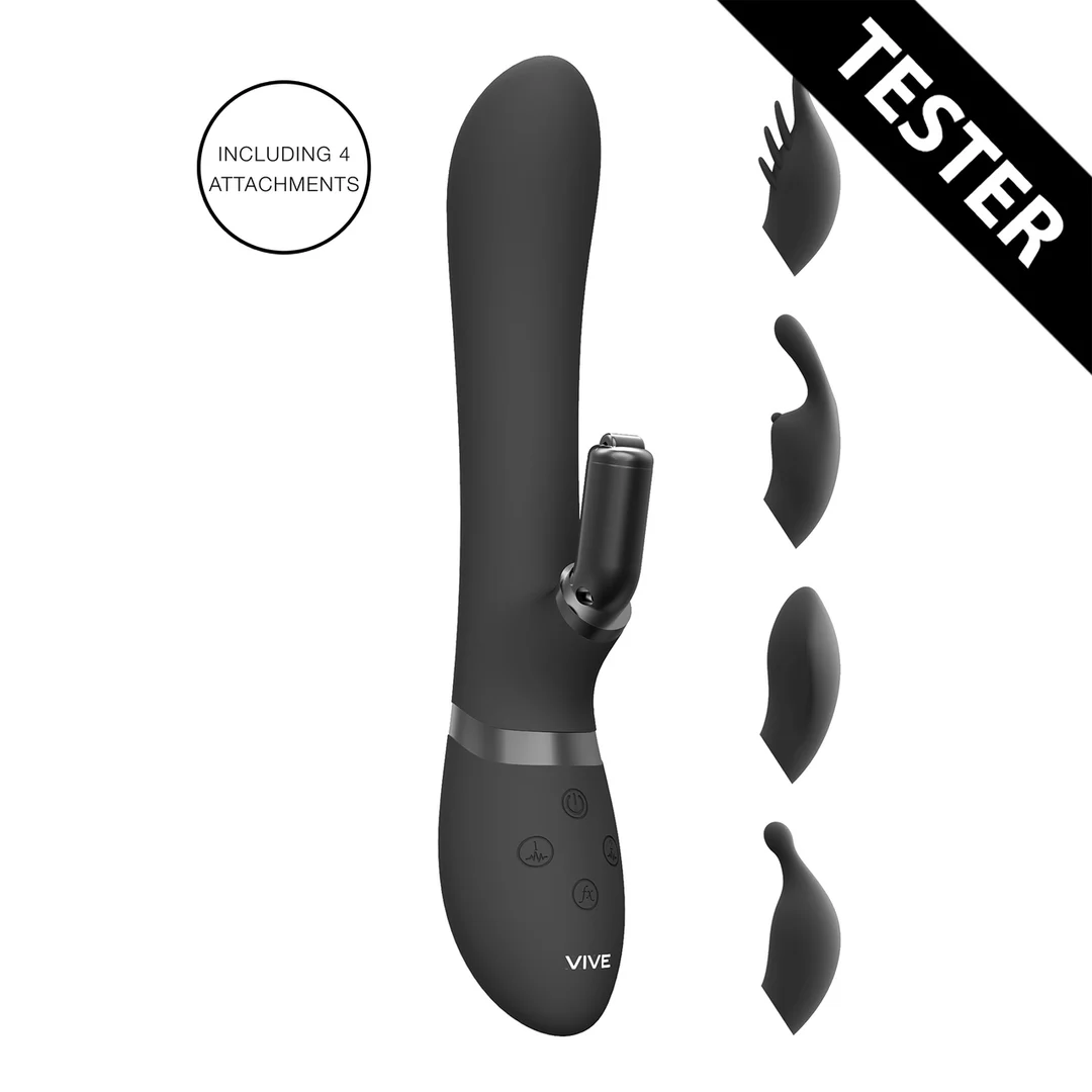 Vibrador de punto G con 10 modos – Tester VIVE by Shots - Imagen 1