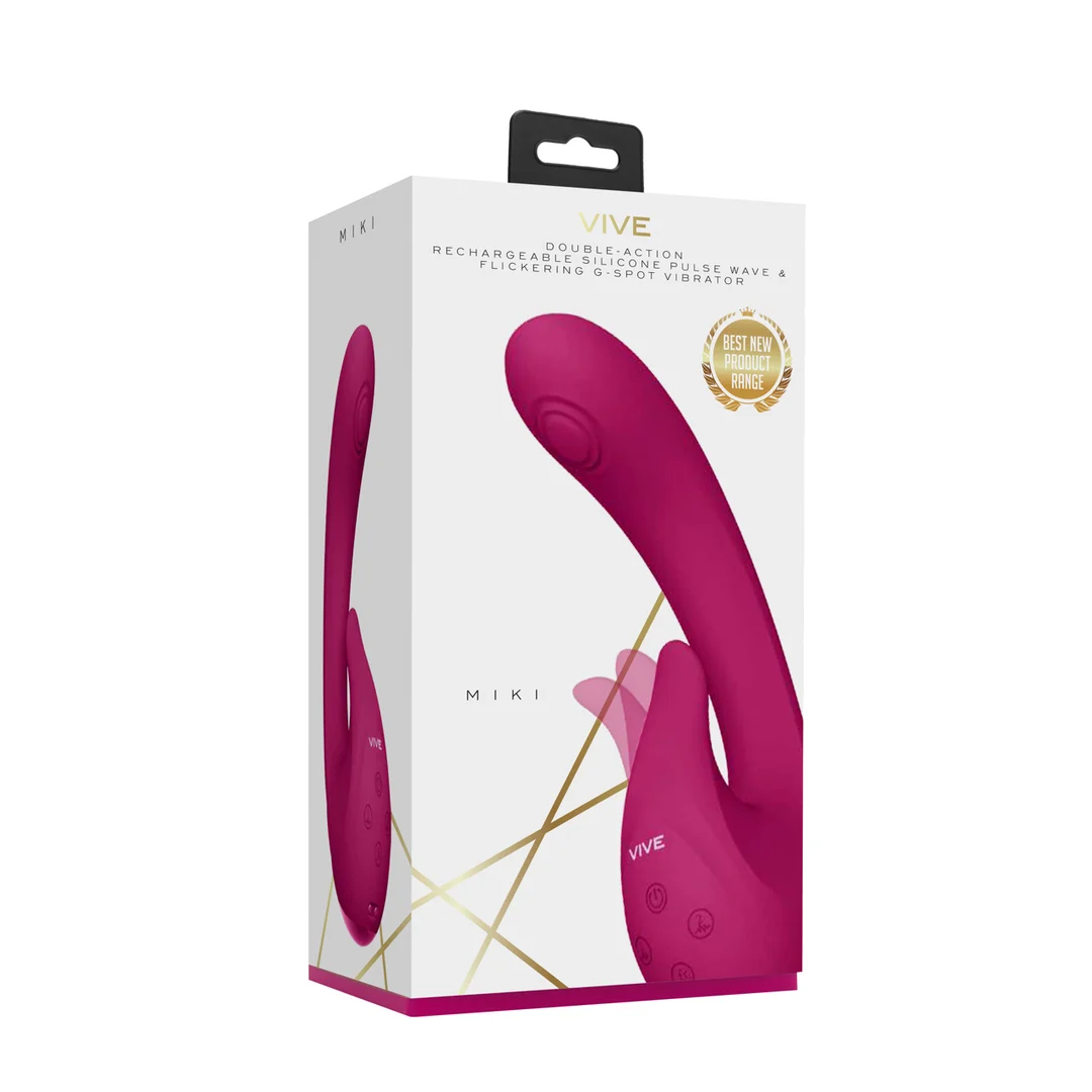 Vibrador para el punto G con 10 modos, rosa VIVE by Shots - Imagen 1