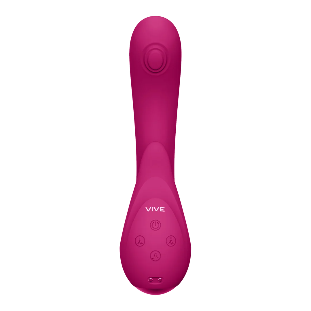 Vibrador para el punto G con 10 modos, rosa VIVE by Shots - Imagen 2