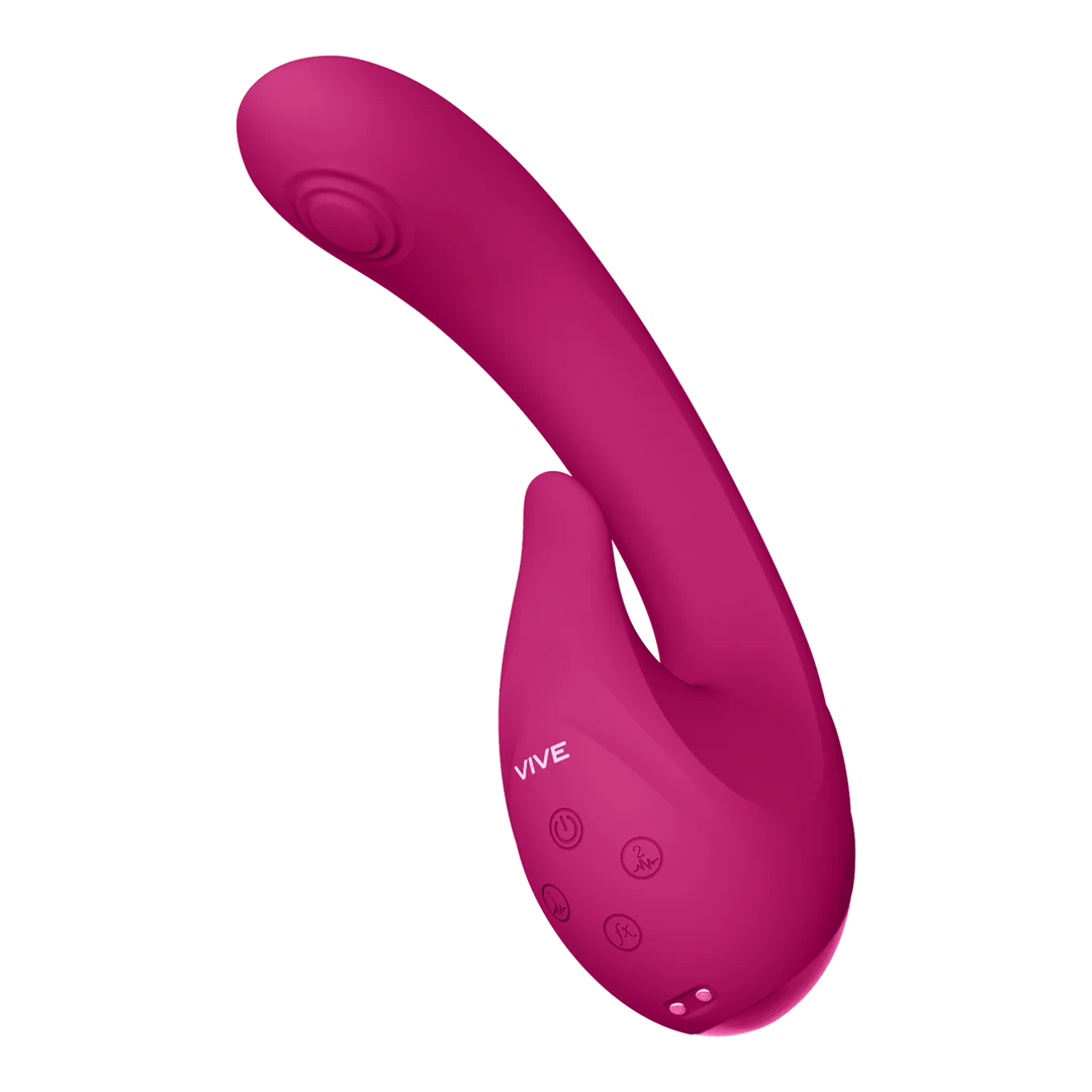 Vibrador para el punto G con 10 modos, rosa VIVE by Shots - Imagen 4