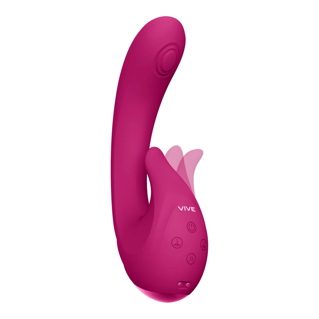 Vibrador para el punto G con 10 modos, rosa VIVE by Shots - Imagen 6