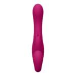 Vibrador sin arnés, estimulación para dos en pareja, VIVE Suki rosa, VIVE by Shots - Imagen 3