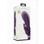 Vibrador rabbit, punto G hinchable y 10 funciones, VIVE negro VIVE by Shots - Imagen 2