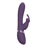 Vibrador rabbit, punto G hinchable y 10 funciones, VIVE negro VIVE by Shots - Imagen 4