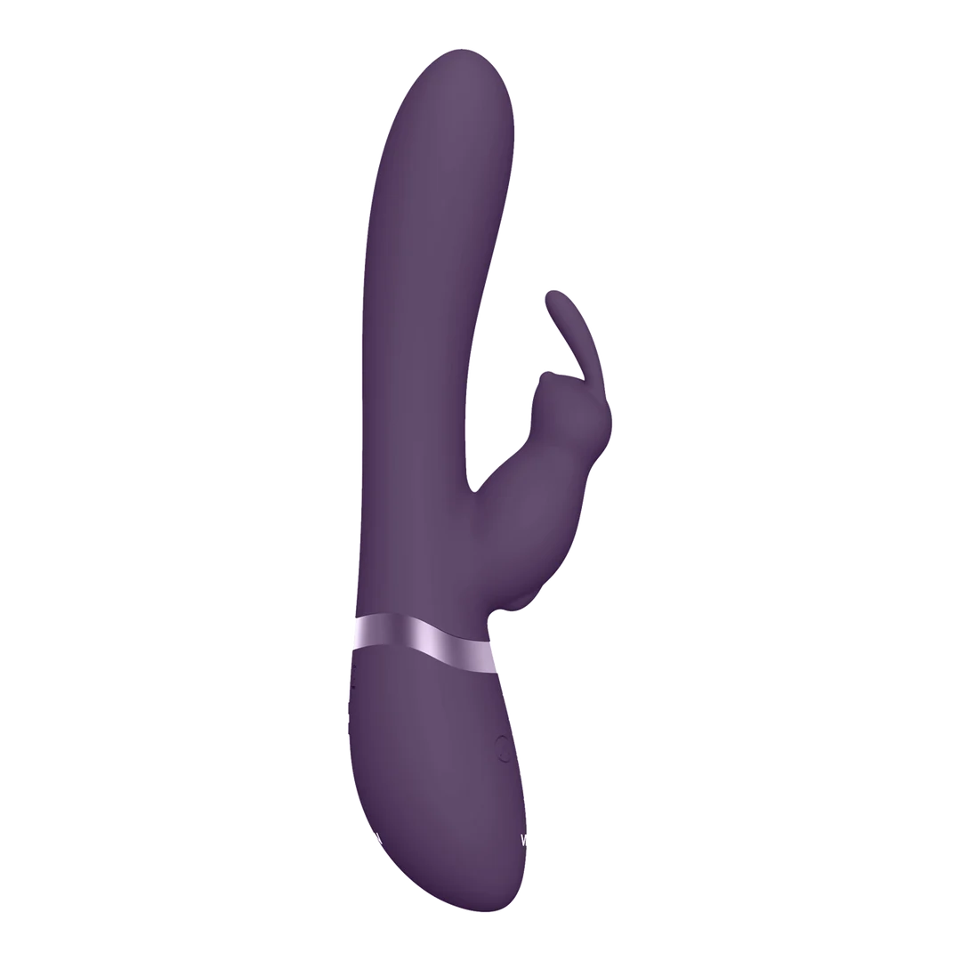 Vibrador rabbit, punto G hinchable y 10 funciones, VIVE negro VIVE by Shots - Imagen 4