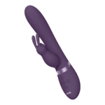 Vibrador rabbit, punto G hinchable y 10 funciones, VIVE negro VIVE by Shots - Imagen 5