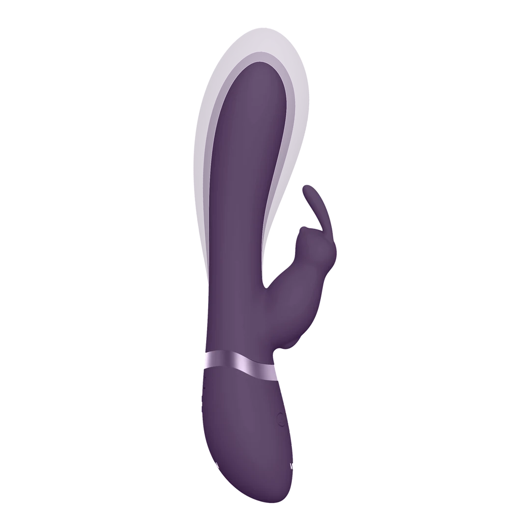 Vibrador rabbit, punto G hinchable y 10 funciones, VIVE negro VIVE by Shots - Imagen 7