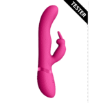 Vibrador rabbit, ondas de pulso dobles con botón para el orgasmo, VIVE by Shots, rosa VIVE by Shots - Imagen 3