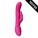 Vibrador rabbit, ondas de pulso dobles con botón para el orgasmo, VIVE by Shots, rosa VIVE by Shots - Imagen 5