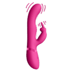 Vibrador rabbit, ondas de pulso dobles con botón para el orgasmo, VIVE by Shots, rosa VIVE by Shots - Imagen 7