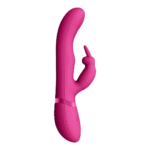 Vibrador rabbit, ondas de pulso dobles con botón para el orgasmo, VIVE by Shots, rosa VIVE by Shots - Imagen 9