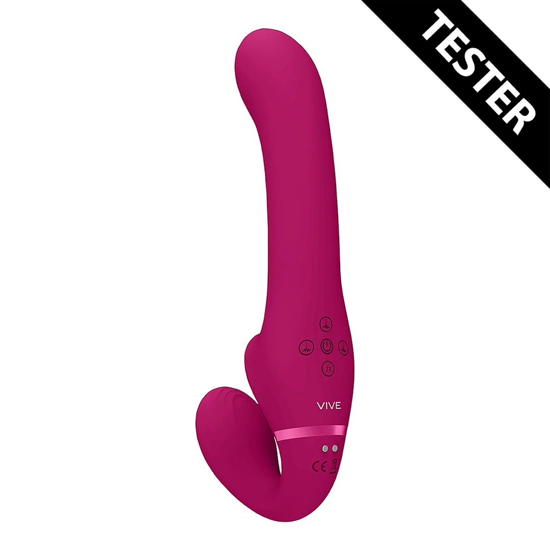 Vibrador sin arnés, 10 modos y estimulación por ondas de aire, VIVE VIVE by Shots VIVE by Shots - Imagen 13