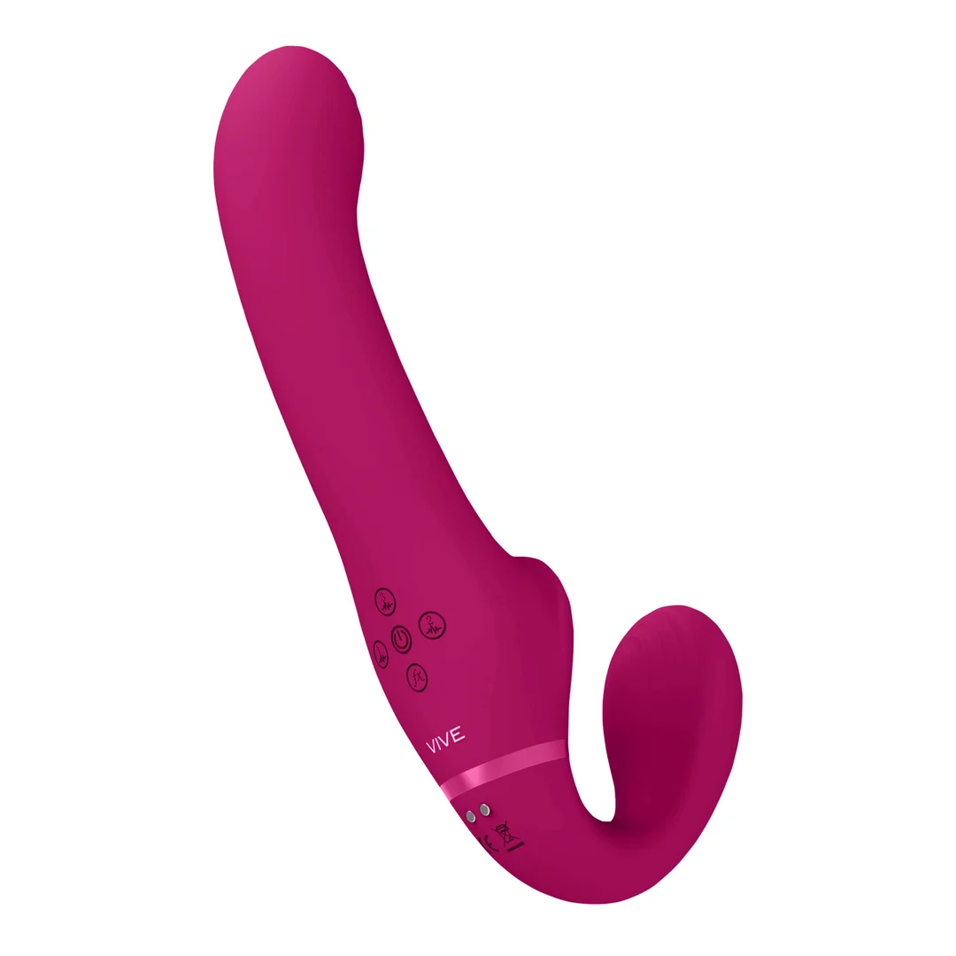 Vibrador sin arnés, 10 modos y estimulación por ondas de aire, VIVE VIVE by Shots VIVE by Shots - Imagen 4